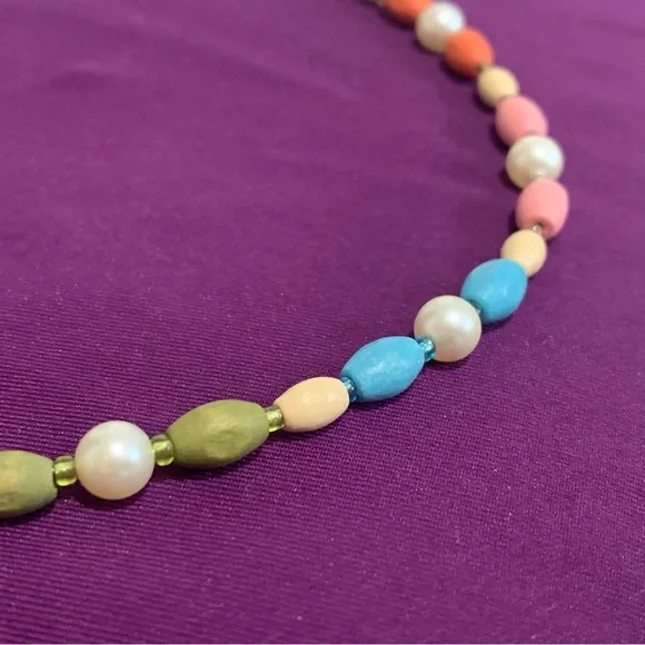 Handmade Springtime Necklace - Picture 8 of 10